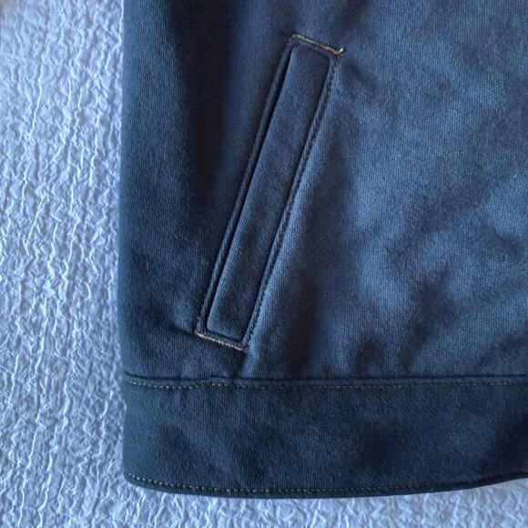 American Giant Women’s Trucker Jacket Size Small Blue Full Zip Cotton - Picture 4 of 10